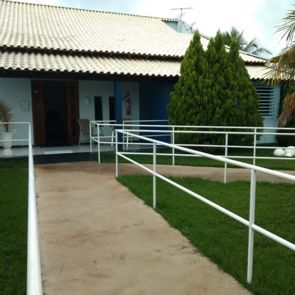 Casa ampla e adaptada às necessidades dos moradores